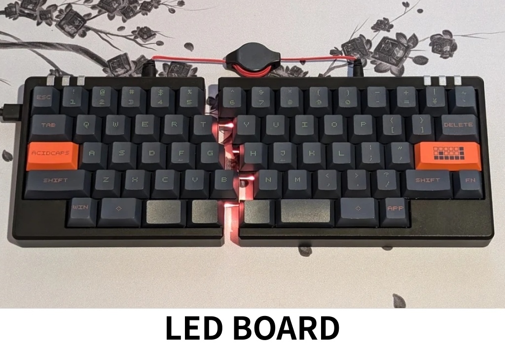 日本語・英語配列両対応キーキャップ「Acid Caps ”Collection”」