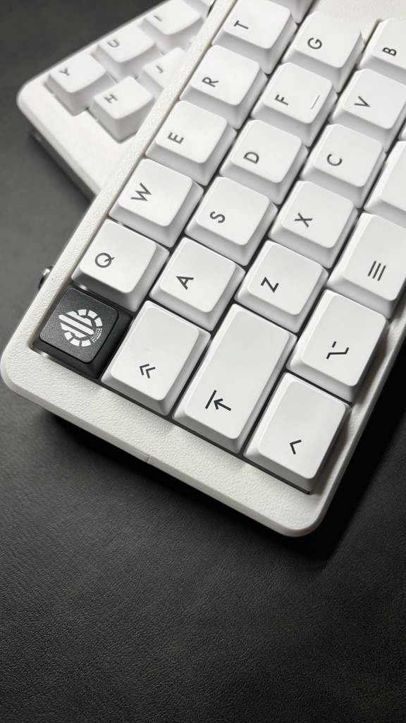 「Acid Caps “LowProfile”」Black on White