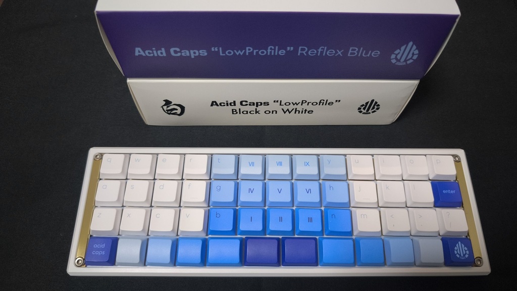 「Acid Caps “LowProfile”」Reflex Blue