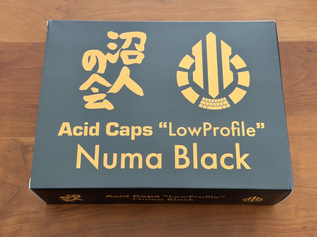 「Acid Caps “LowProfile”」Numa Black
