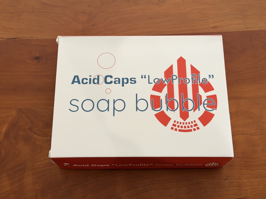 「Acid Caps “LowProfile”」soap bubble