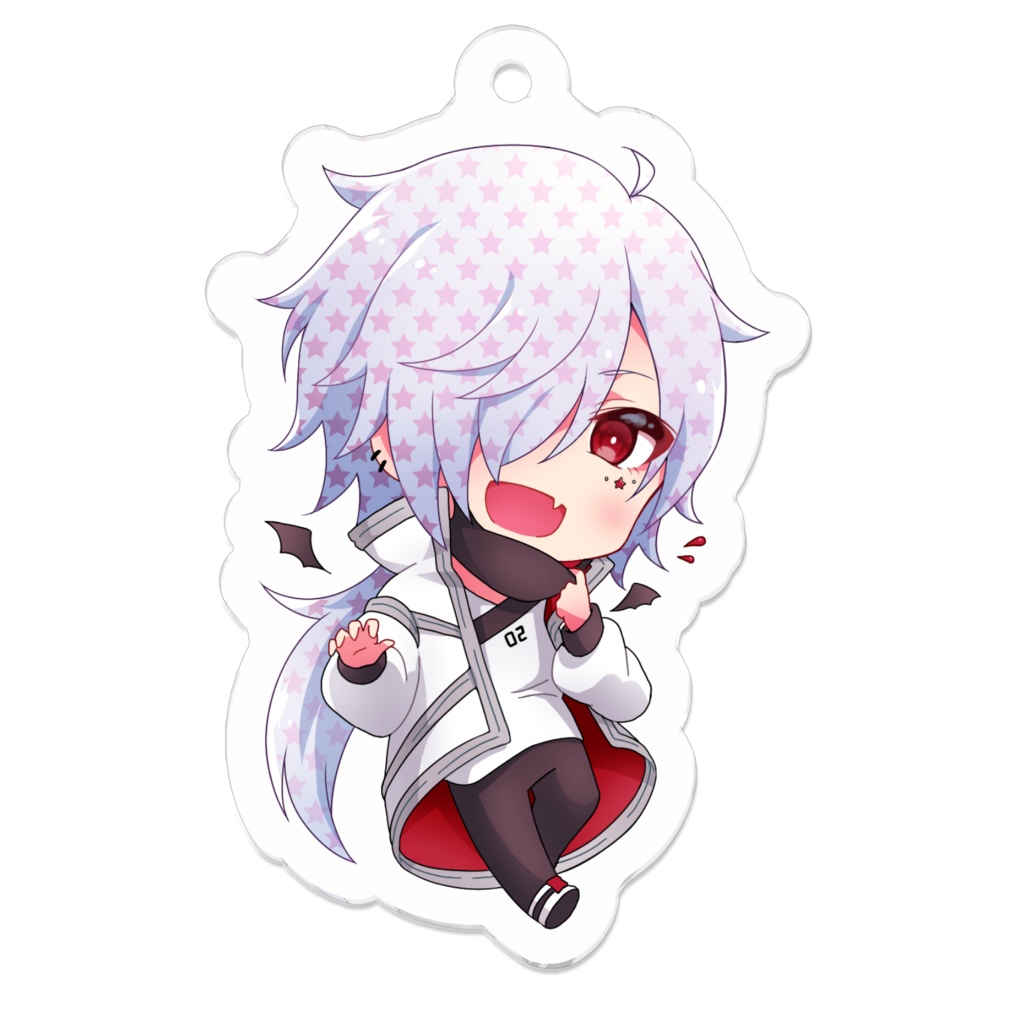 02アクリルキーホルダー(ヴァンパイアVer.)