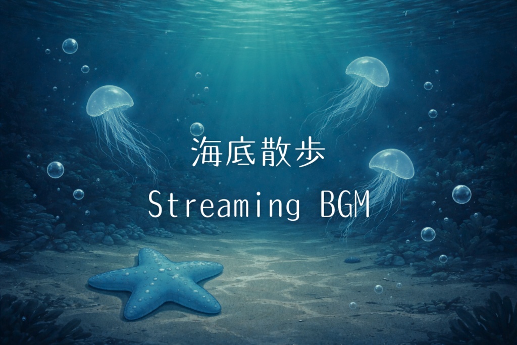 【作業/深夜配信BGM】海底散歩 Deep Sea Chill 