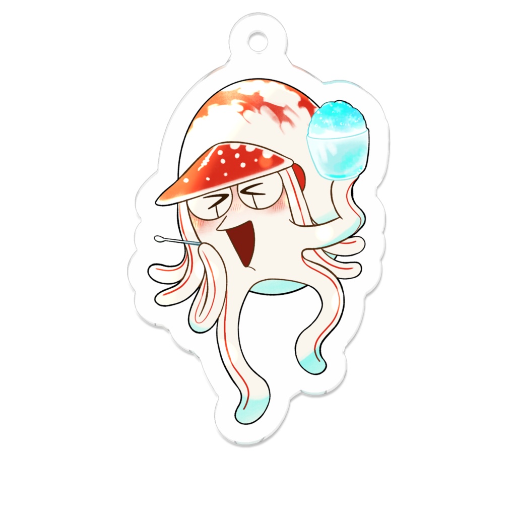 かき氷キ〜ンっオウムガイくん