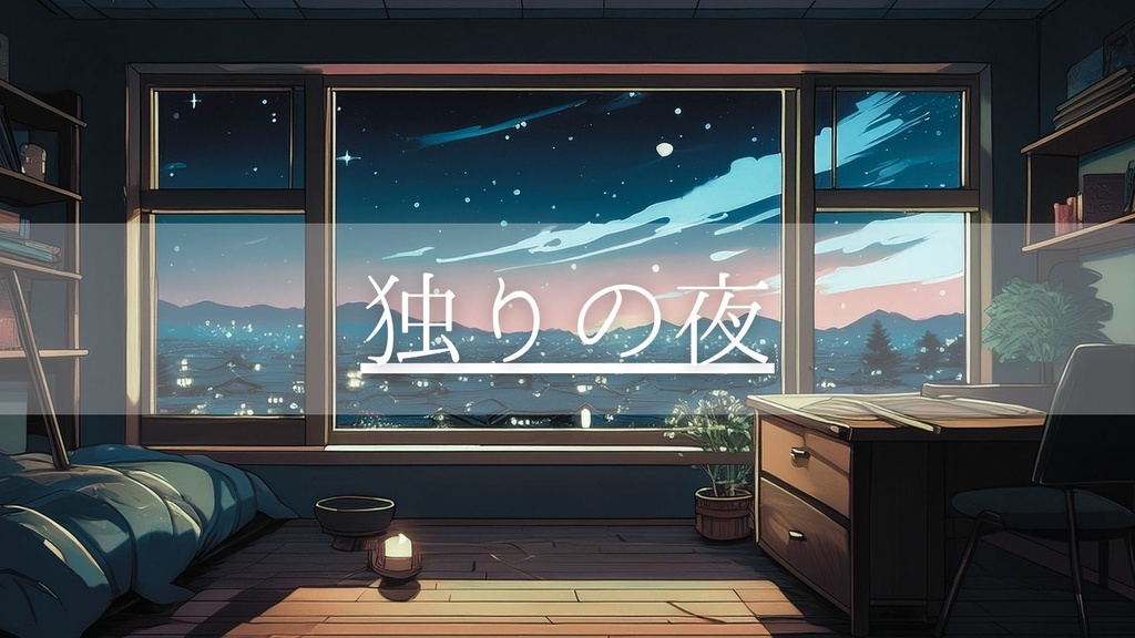 【フリーBGM】独りの夜
