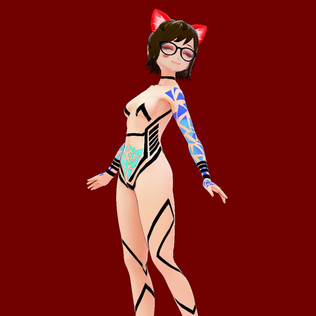 Metalic Color Tape bikini