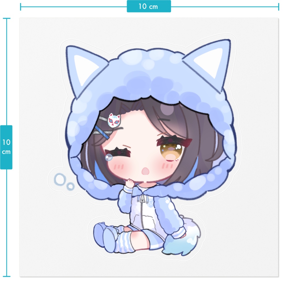 ねむねむなりりステッカー