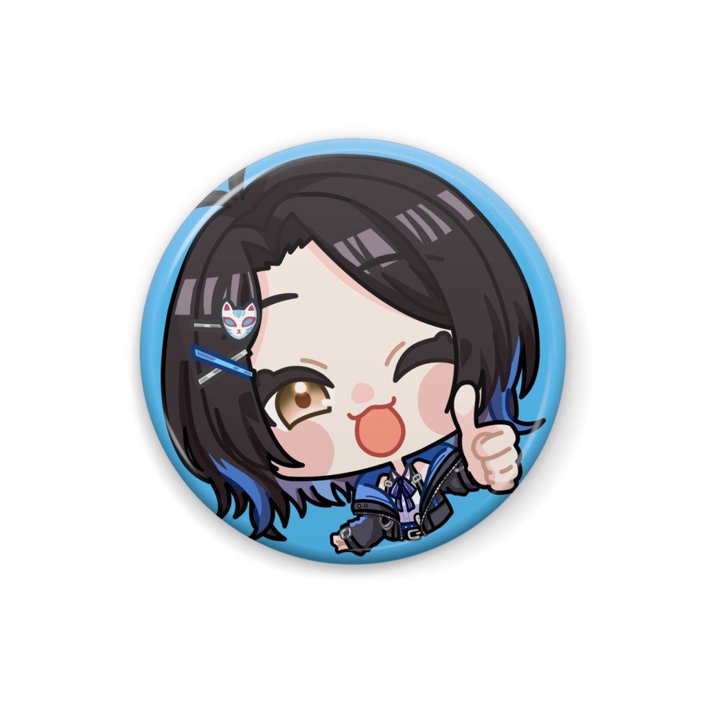 なりり缶バッジ(グッド)