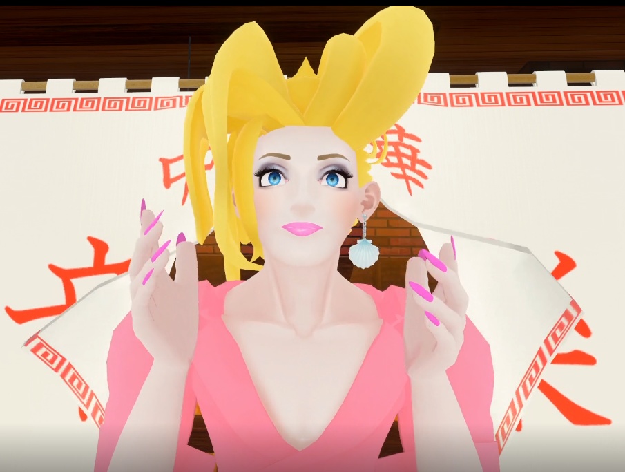 のれんテンプレート【バーチャルキャスト用 VCIデータ】