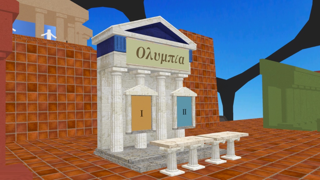 オリンピア サンプルブース【バーチャル展示会向けテンプレートブース】