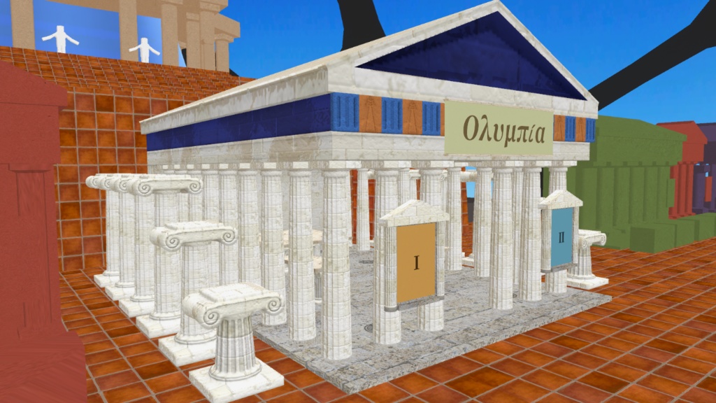 オリンピア サンプルブース【バーチャル展示会向けテンプレートブース】