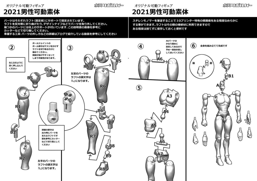 2021男性可動素体