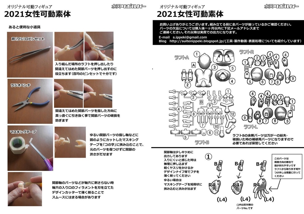 2021女性可動素体