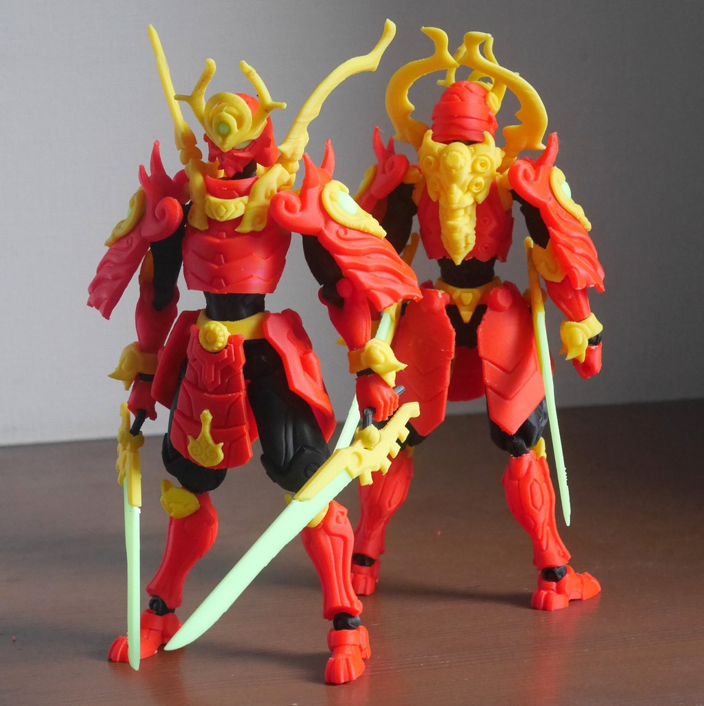 オリジナル可動フィギュア 『ソウガ』