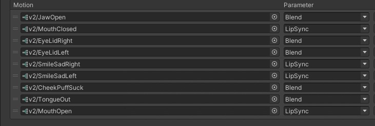 三丁目の魔界様VR向けアバターモデル「RadDollV2」FaceTracking_Setting