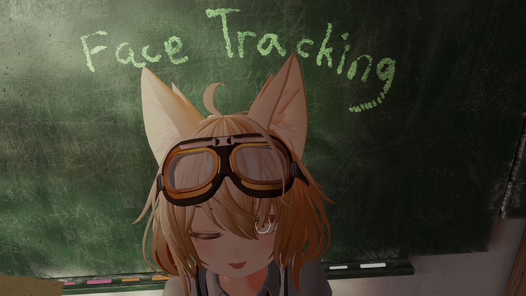 三丁目の魔界様VR向けアバターモデル「RadDollV2」FaceTracking_Setting