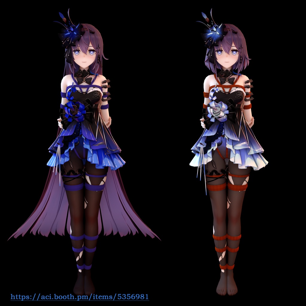 Seele-栖于永夜【モデル配布】