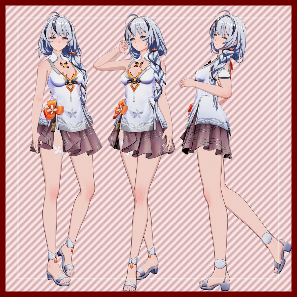 Camellya【3Dモデル】