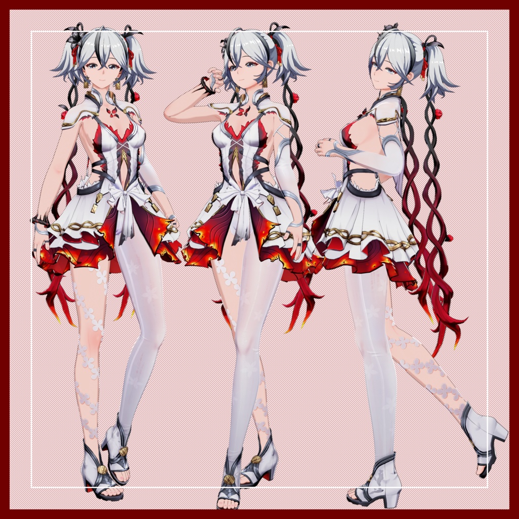 Camellya【3Dモデル】