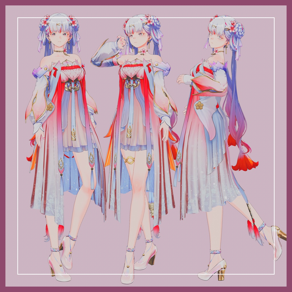 3Dモデル「Jinhsi」Ver1.02