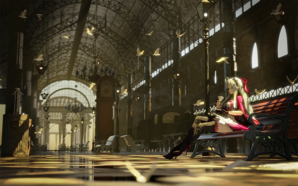 3Dモデル「Carlotta」Ver1.01