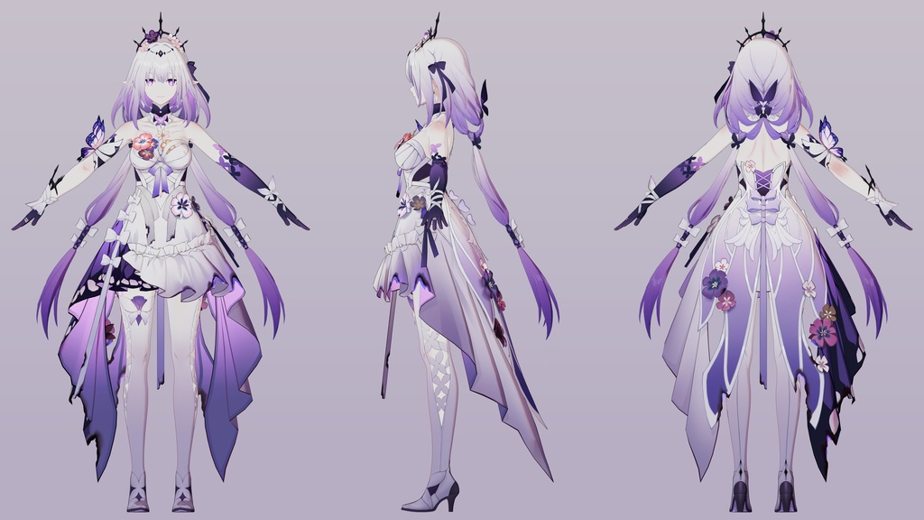 3Dモデル「Castorice」Ver1.05