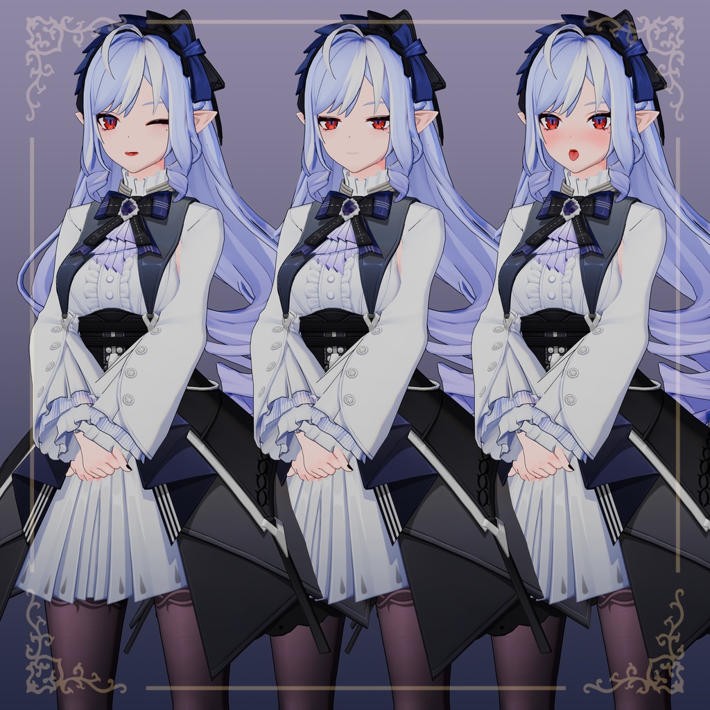 3Dモデル「Vivian」Ver1.0