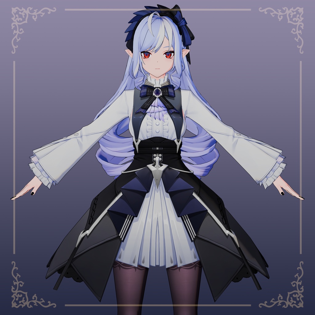3Dモデル「Vivian」Ver1.0