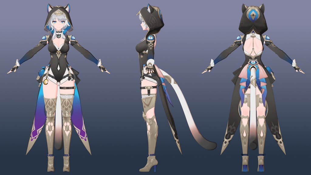 3Dモデル「Cipher」Ver1.0