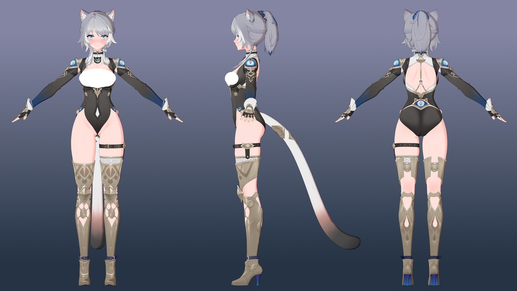 3Dモデル「Cipher」Ver1.0