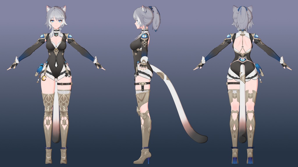 3Dモデル「Cipher」Ver1.0