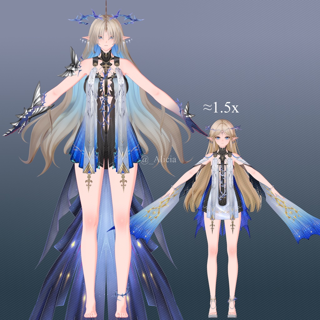 3Dモデル「Fleurdelys」Ver1.0