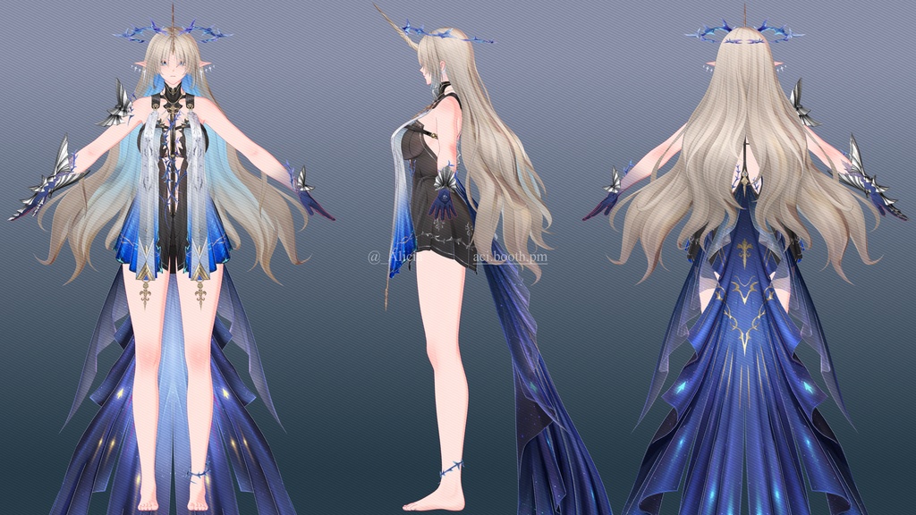 3Dモデル「Fleurdelys」Ver1.0