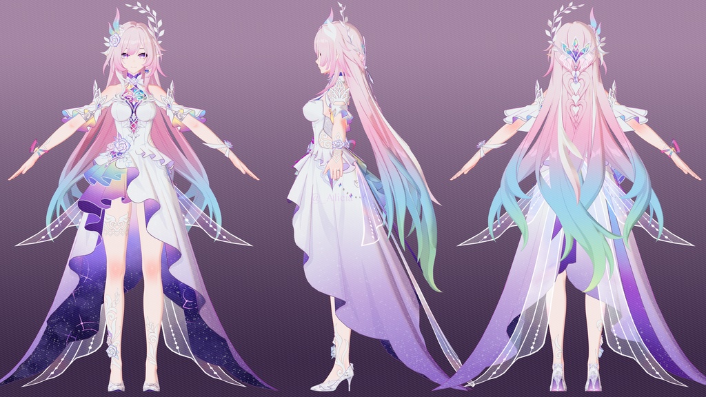 3Dモデル「Cyrene」Ver1.0