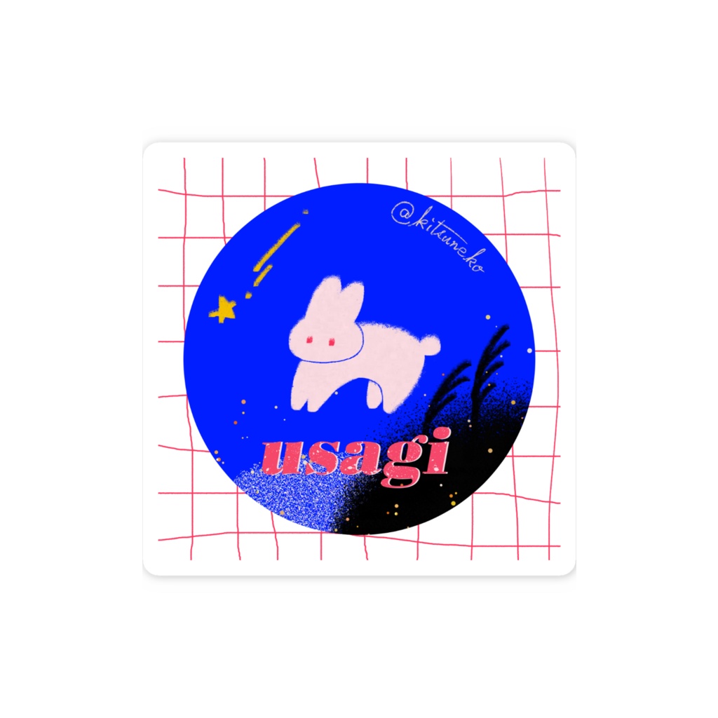usagi スマホステッカー