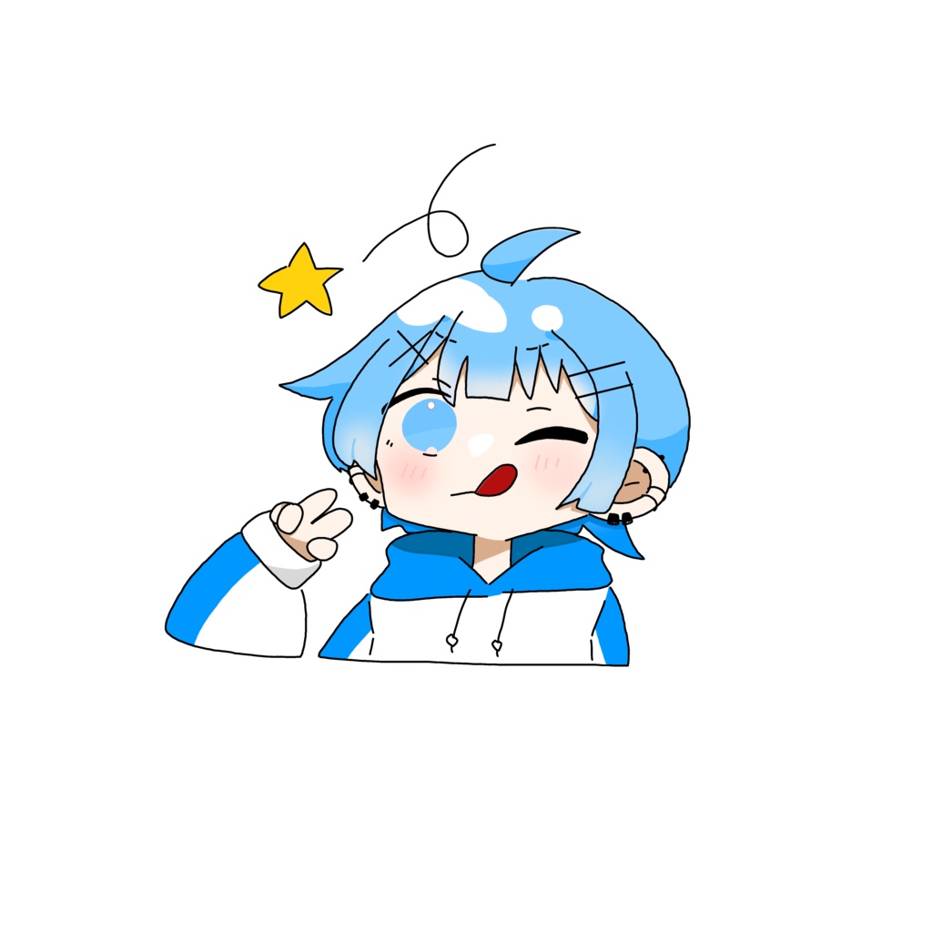 そらのうみジップパーカー