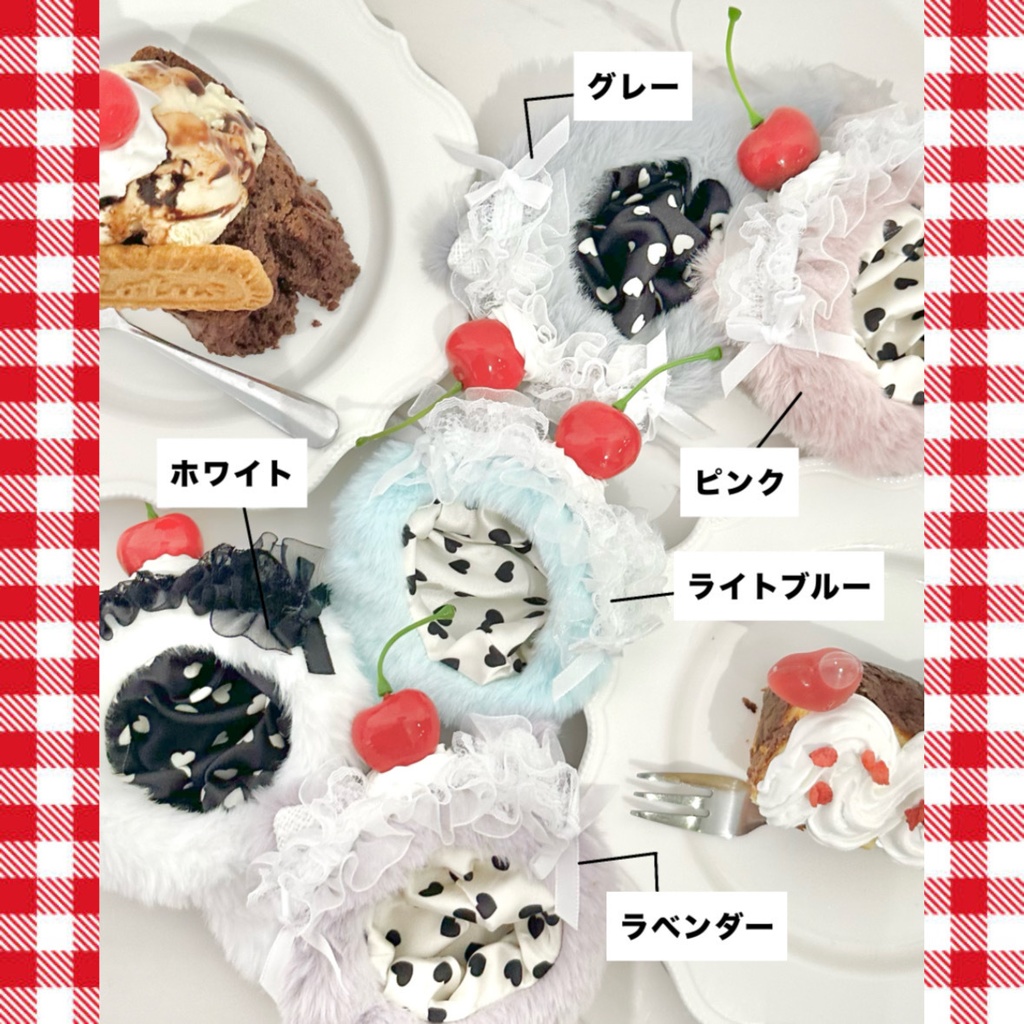 10cm ベレー帽&ポシェット