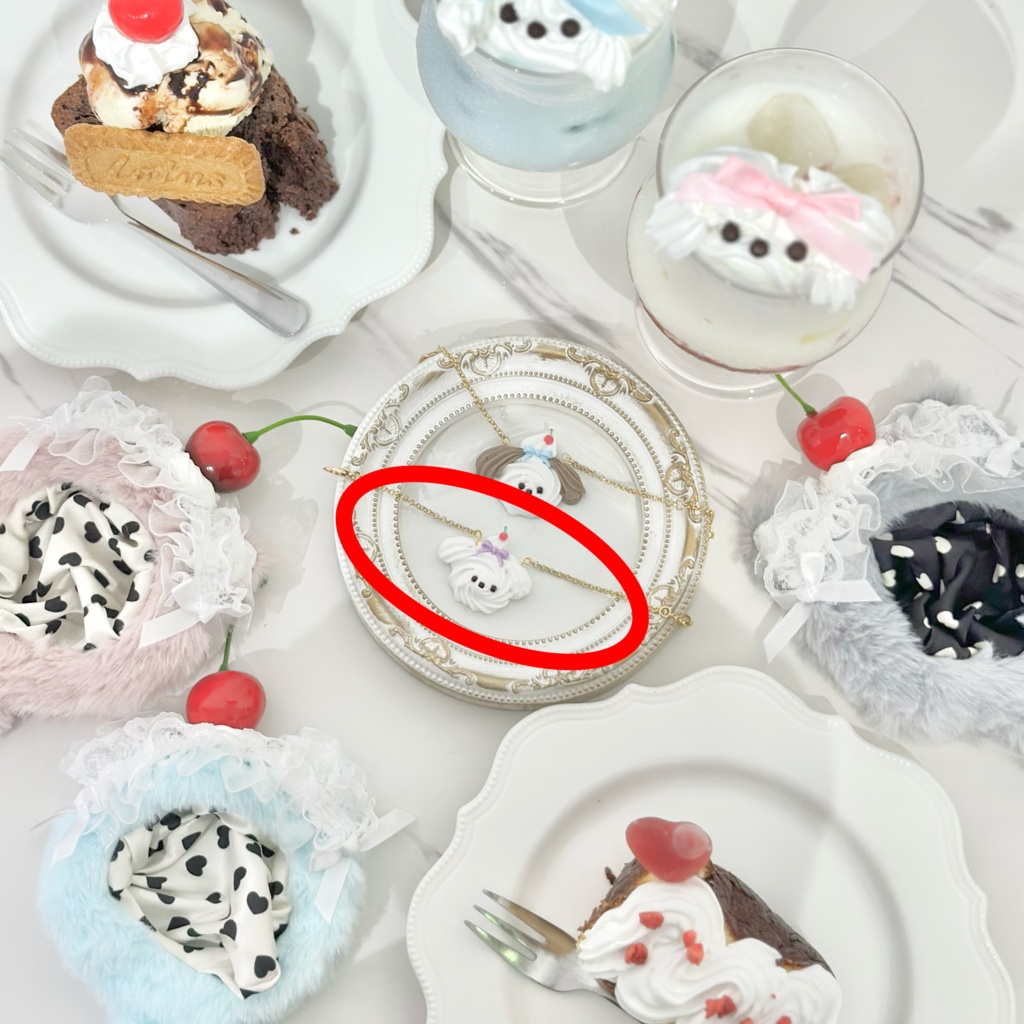 10cm ベレー帽&ポシェット