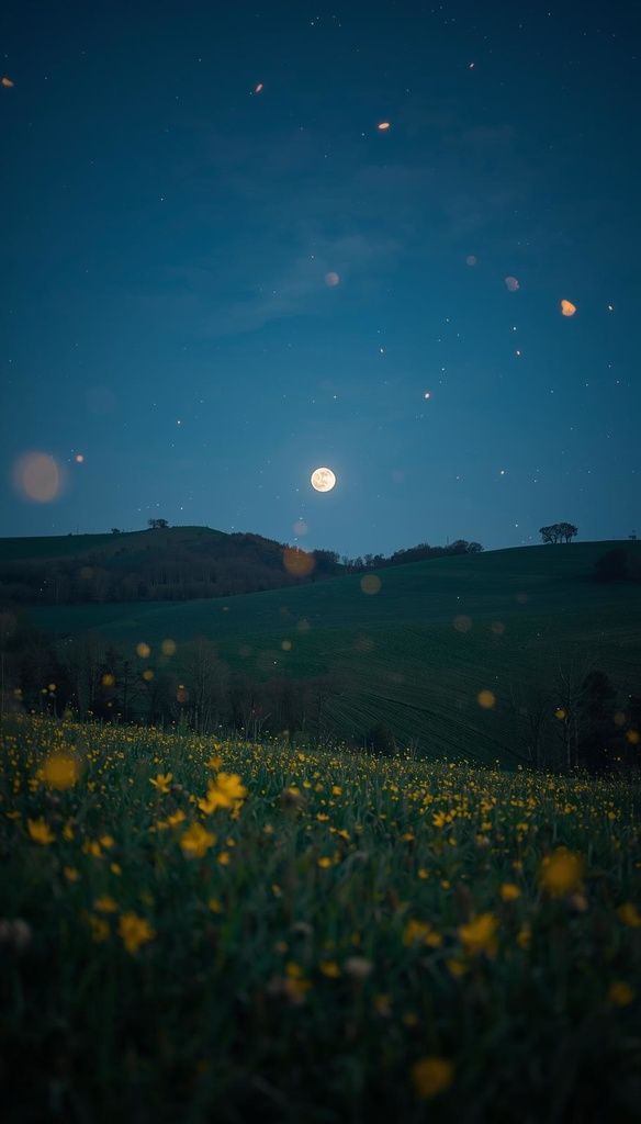 春の夜_スマホ壁紙12枚セット