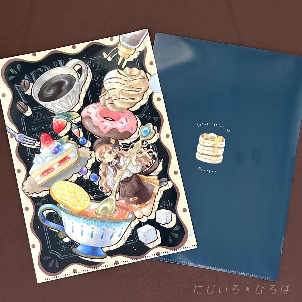 A4クリアファイル「誘惑の午後3時」