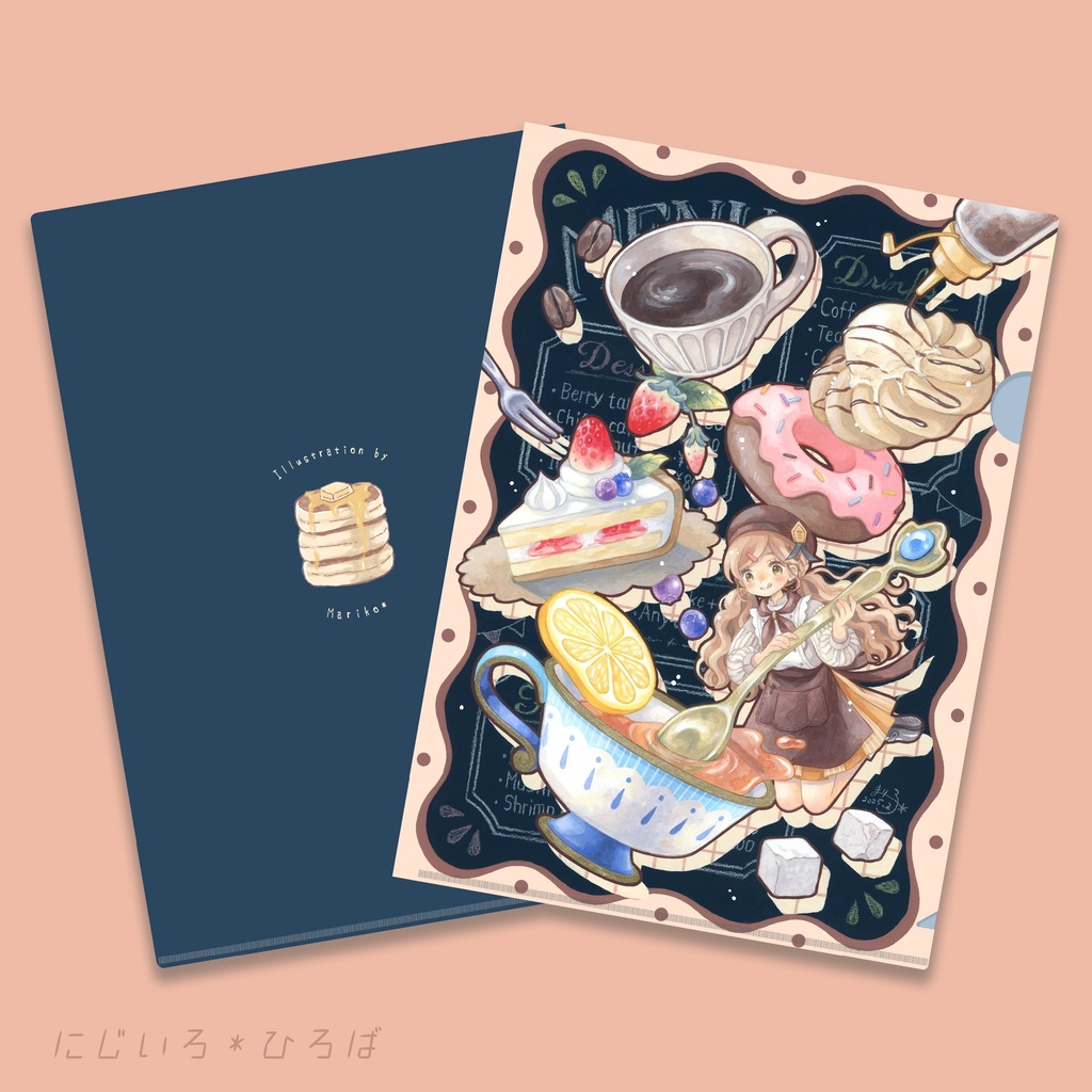 A4クリアファイル「誘惑の午後3時」