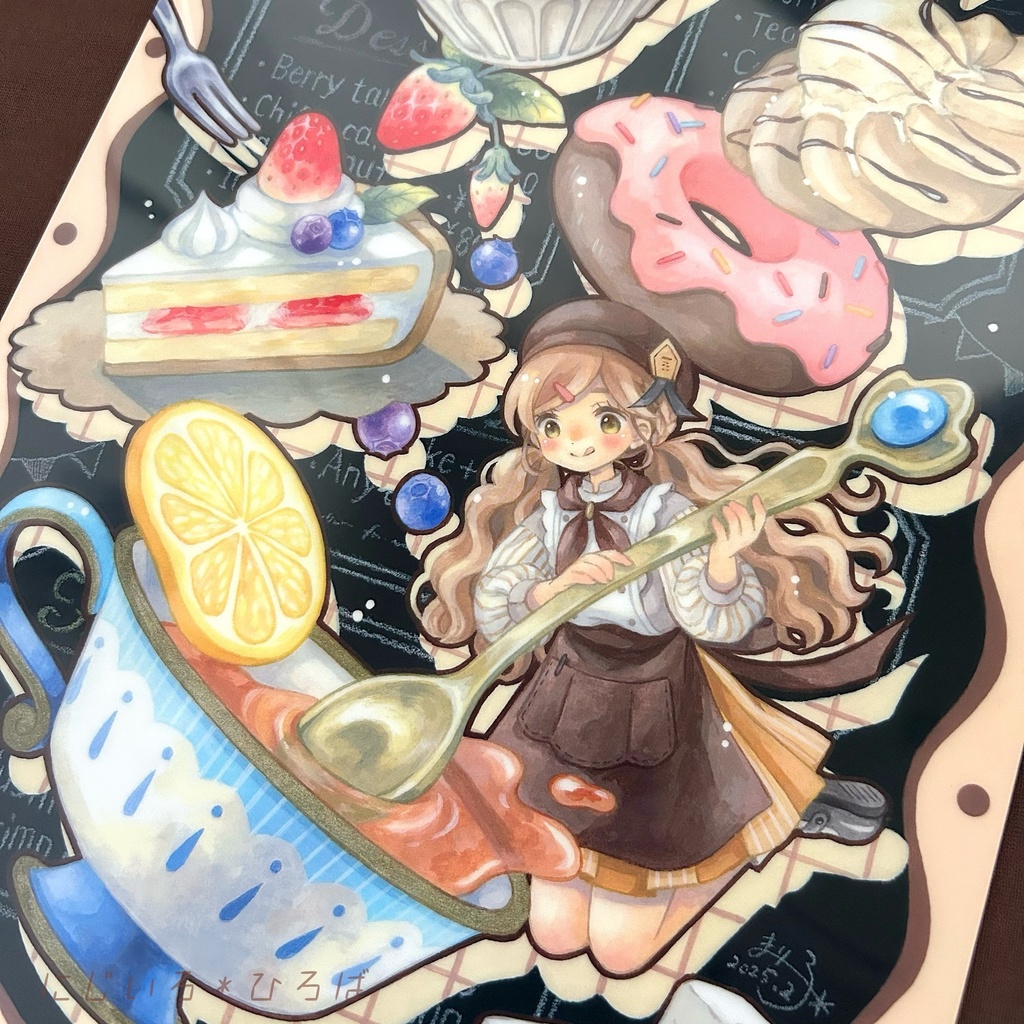 A4クリアファイル「誘惑の午後3時」