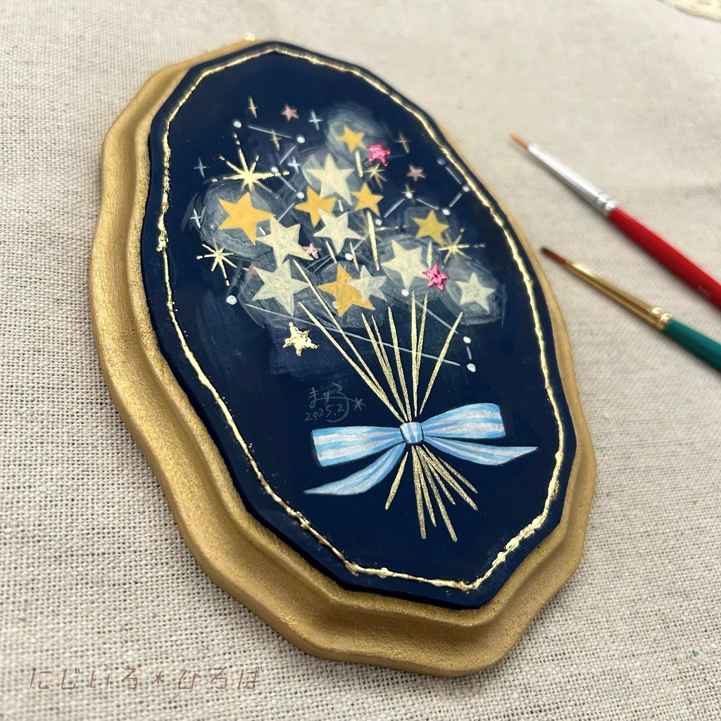 木版原画「Ster bouquet」