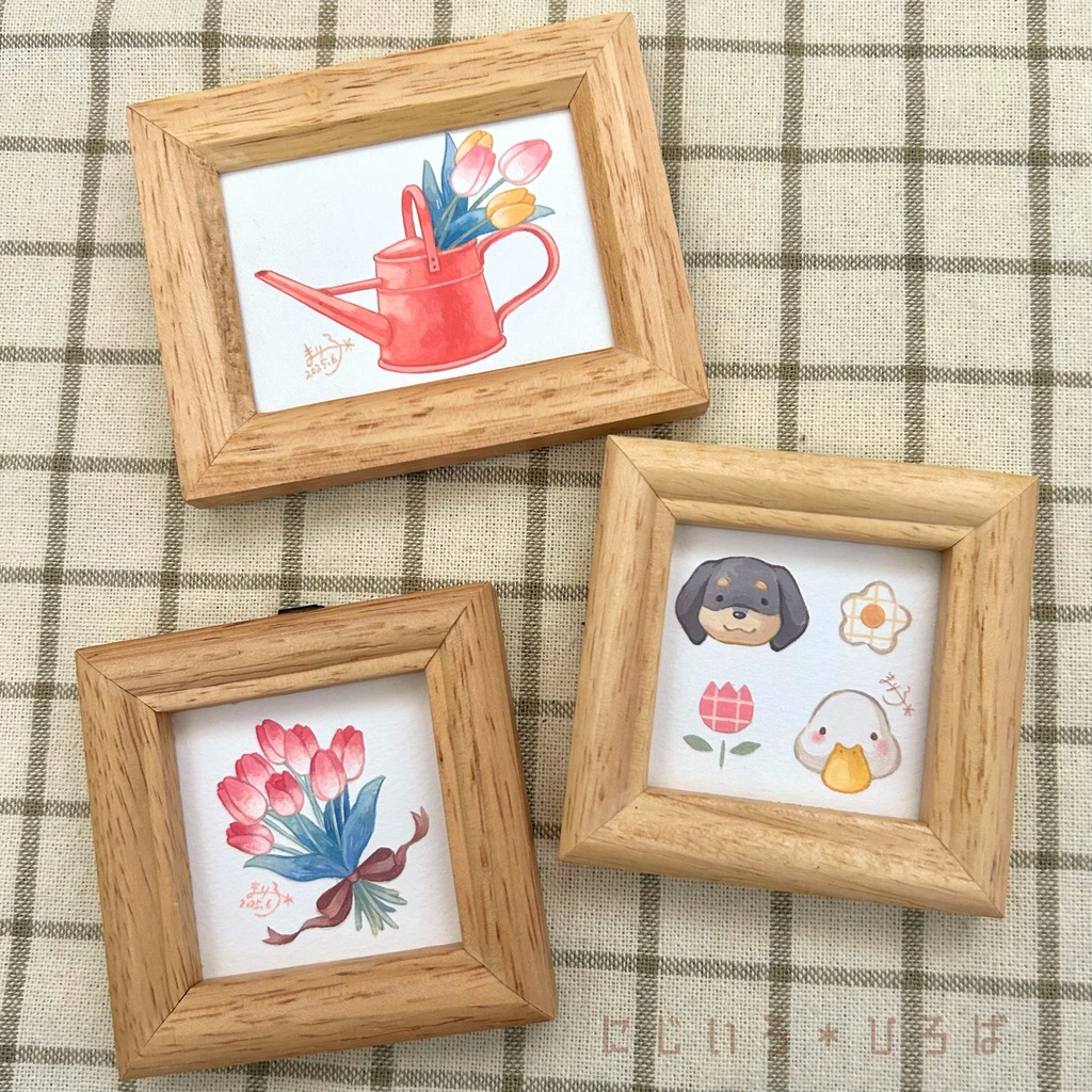 ミニ原画 3種