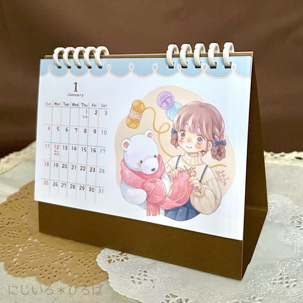 2026年卓上カレンダー