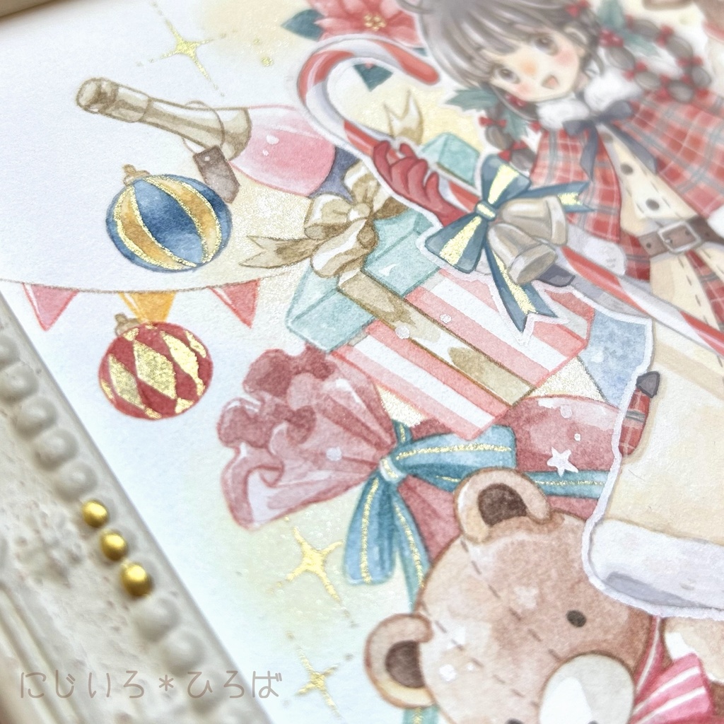 額装原画「Xmasの魔法」