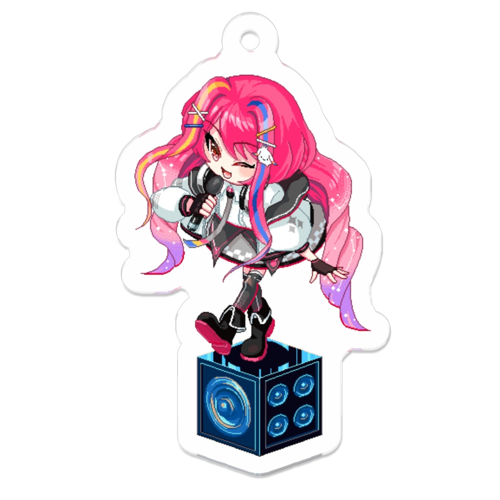 .V-Cube : No,25 緋羽メイ【アクリルキーホルダー/コーティング有り】