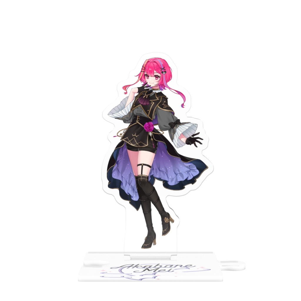 ゴシック衣装羽メイ