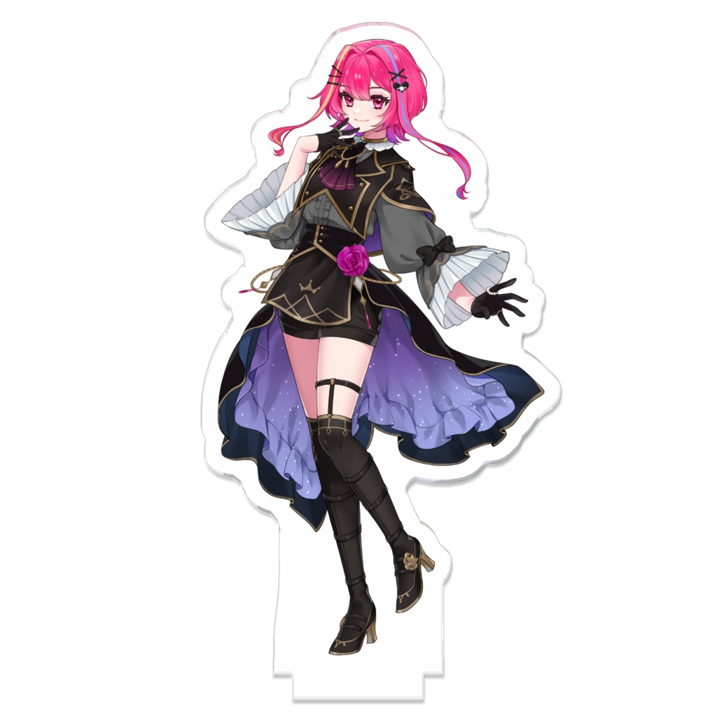 ゴシック衣装羽メイ