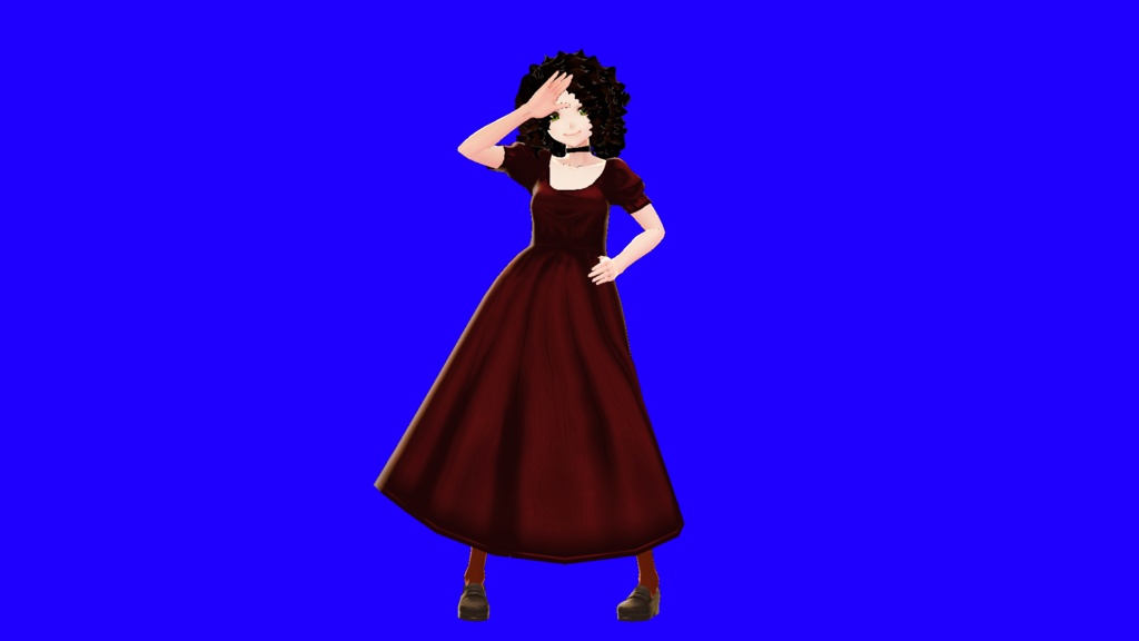 Simple Regal Gown (+Free Download)
